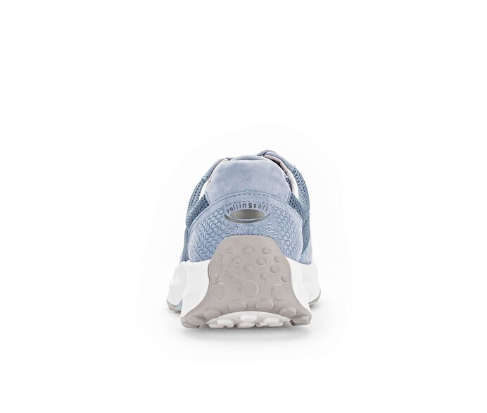 Gabor Damen  Sneaker Low Blau - Materialmix Leder/Lederimitat