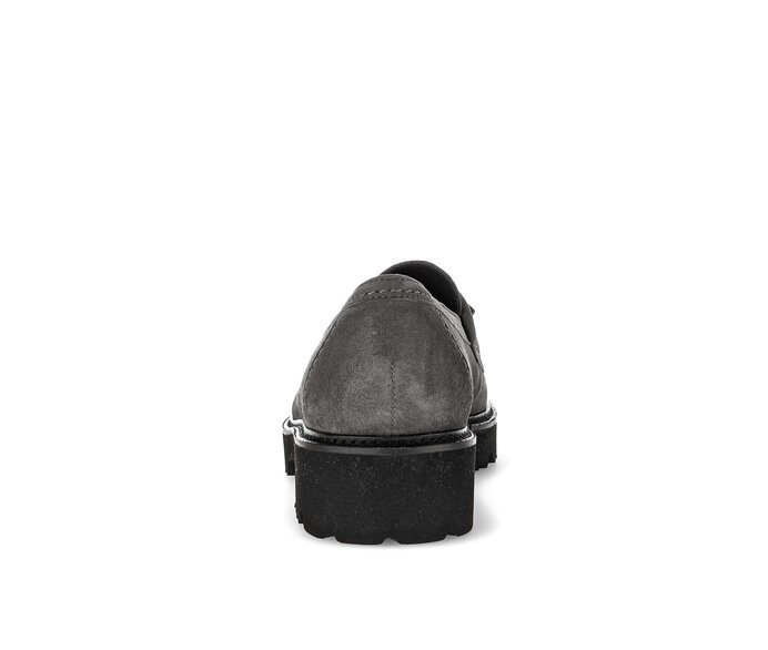Gabor Damen  Loafer Grau - Rauleder
