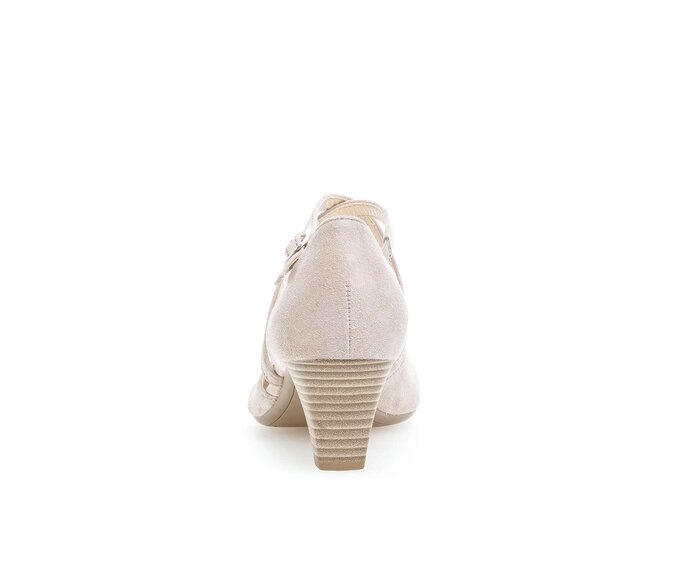 Gabor Damen  Spangenpumps Rosa - Rauleder