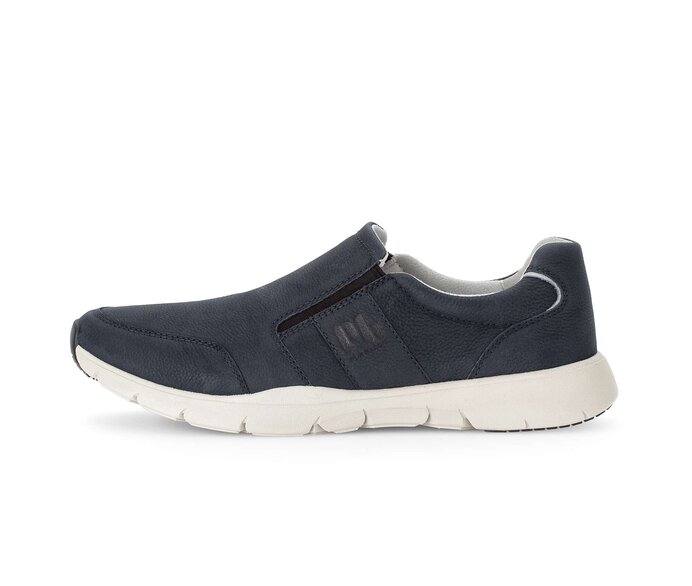 Pius Gabor Herren Sneaker Low Blau - Nubuk