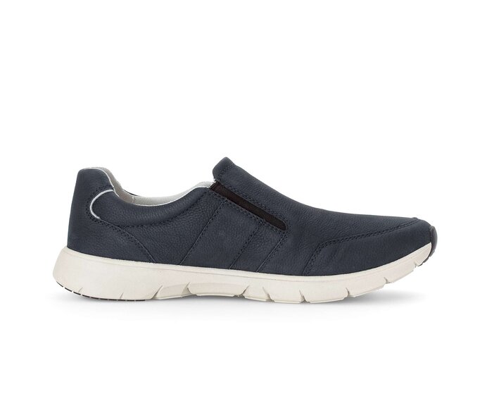 Pius Gabor Herren Sneaker Low Blau - Nubuk