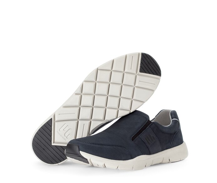 Pius Gabor Herren Sneaker Low Blau - Nubuk