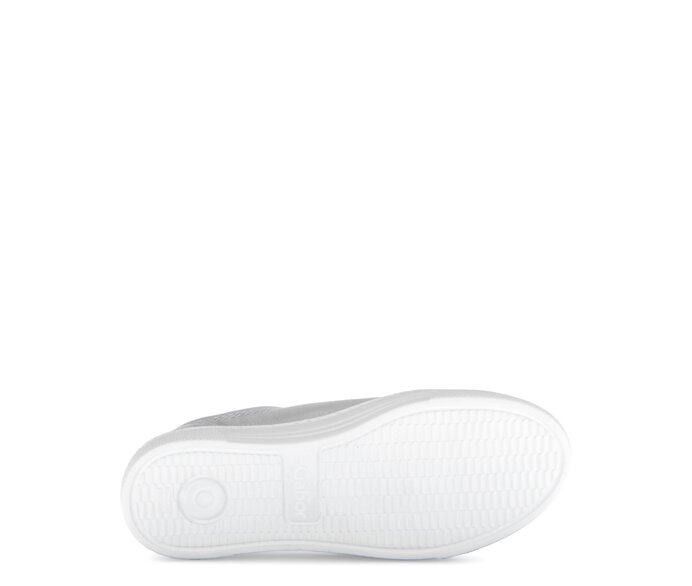 Gabor Damen  Sneaker Low Silber - Effektleder