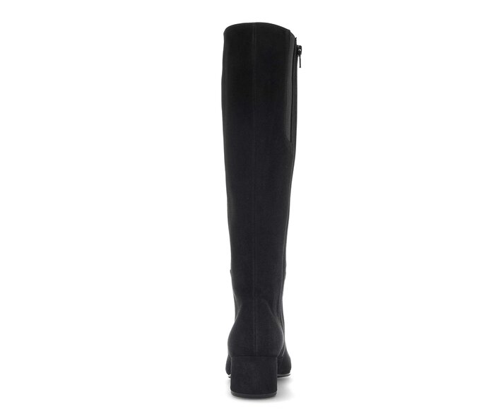 Gabor Damen  Eleganter Stiefel Schwarz - Rauleder