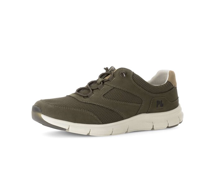 Pius Gabor Herren Sneaker Low Grün - Materialmix Leder/Textil