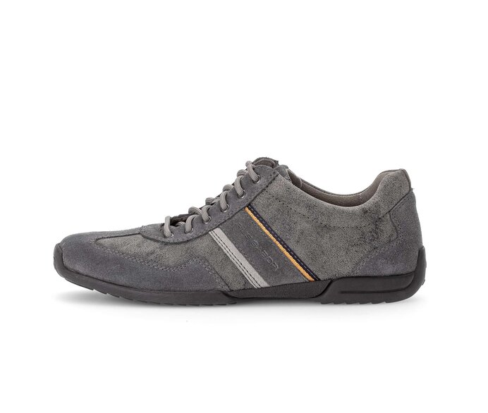 Pius Gabor Herren Sneaker Low Grau - Materialmix Leder/Lederimitat