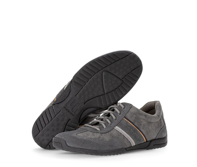 Pius Gabor Herren Sneaker Low Grau - Materialmix Leder/Lederimitat