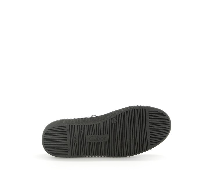 Gabor Damen  Sneaker Low Schwarz - Lackleder