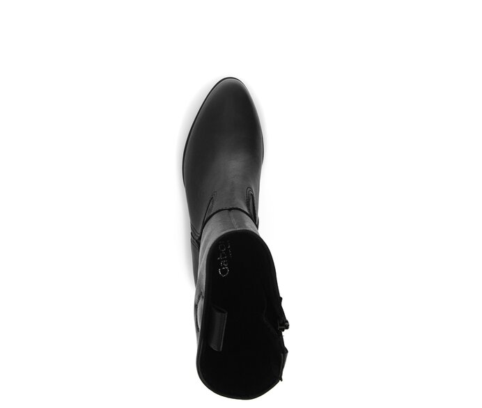 Gabor Damen  Cowboy Boots Schwarz - Glattleder