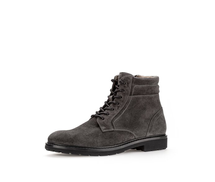 Pius Gabor Herren Boot Grau - Rauleder