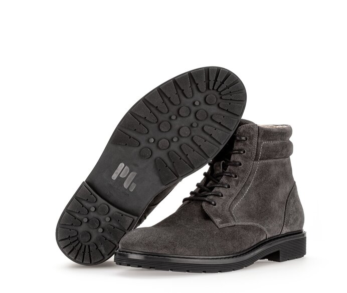 Pius Gabor Herren Boot Grau - Rauleder