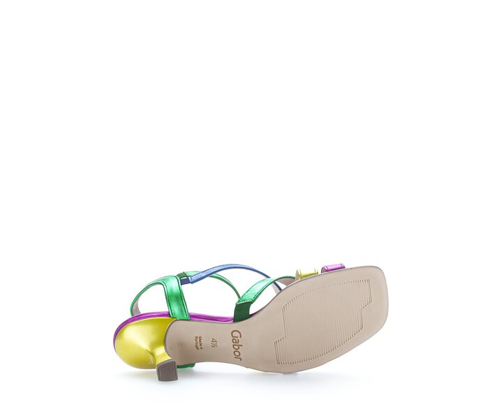 Gabor Damen  Riemchensandale Multicolour - Effektleder