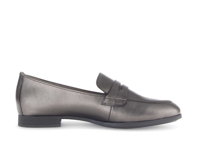 Gabor Damen  Slipper Bronze - Glattleder