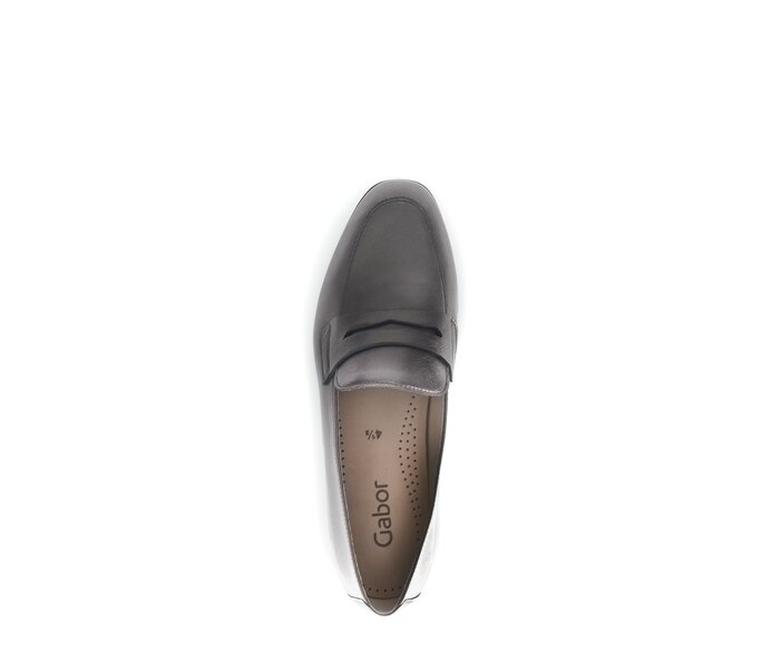 Gabor Damen  Slipper Bronze - Glattleder