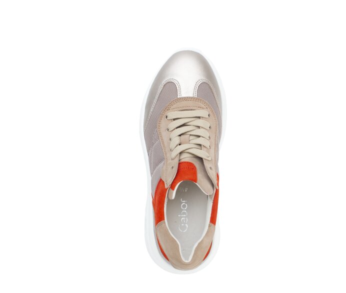 Gabor Damen  Sneaker Low Multicolour - Materialmix Leder/Lederimitat