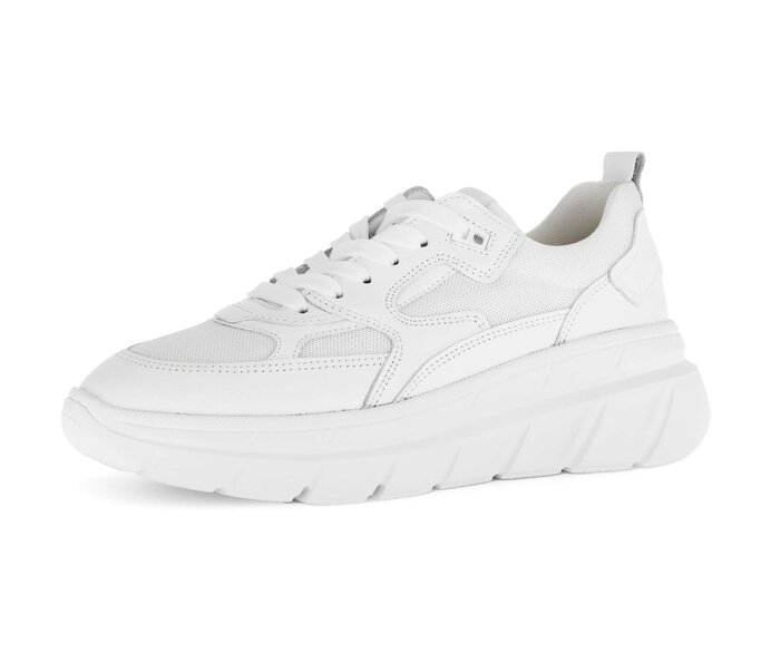 Gabor Damen  Sneaker Low Weiß - Glattleder