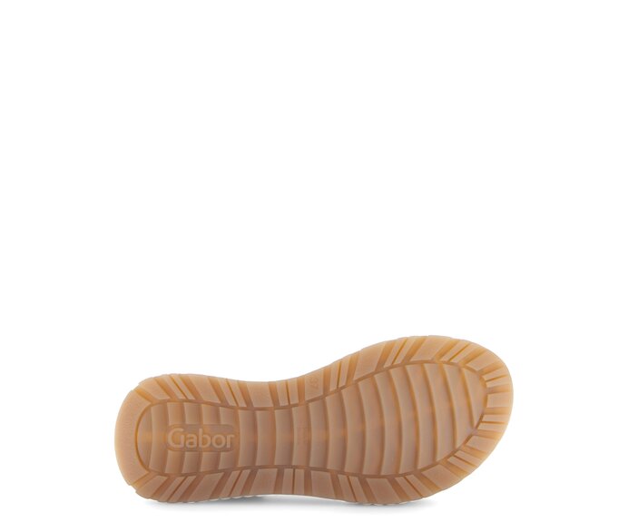 Gabor Damen  Riemchensandale Creme - Glattleder