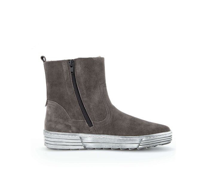 Gabor Damen  Winterstiefelette Grau - Rauleder