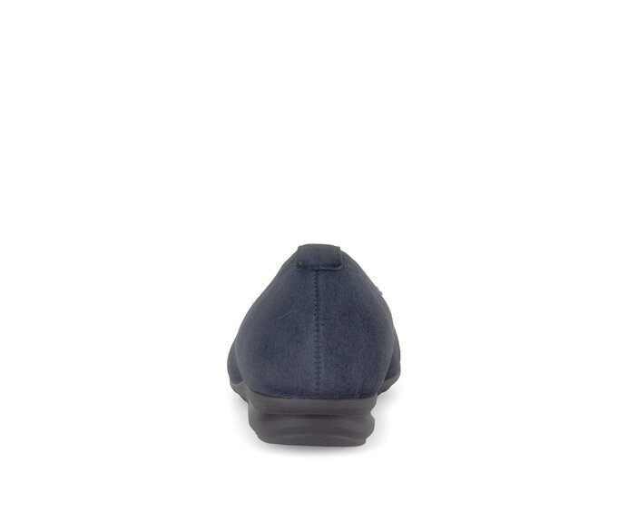 Gabor Damen  Sportliche Ballerina Blau - Rauleder
