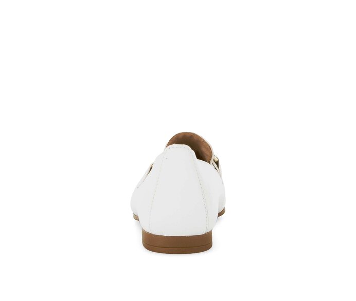 Gabor Damen  Slipper Creme - Glattleder