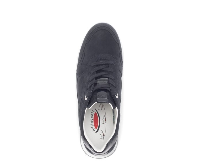 Gabor Damen  Sneaker Low Blau - Rauleder