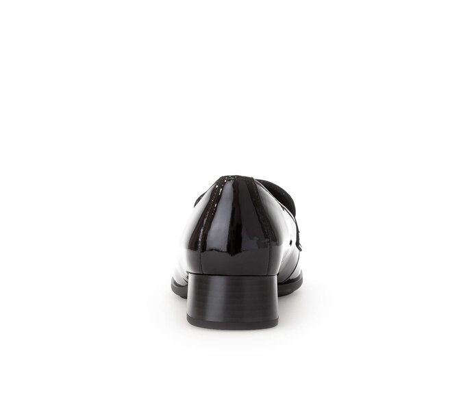 Gabor Damen  Hochfrontpumps Schwarz - Lackleder