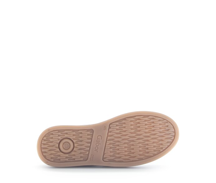 Gabor Damen  Sneaker Low Silber - Materialmix Leder