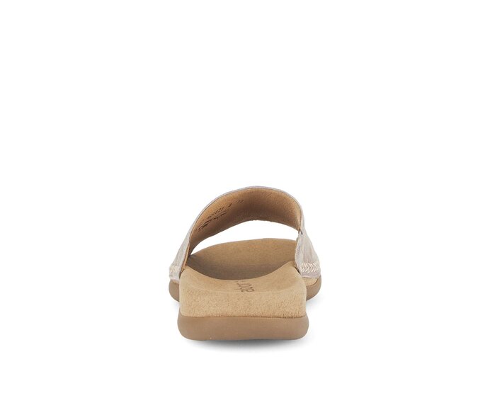 Gabor Damen  Pantolette Beige - Effektleder