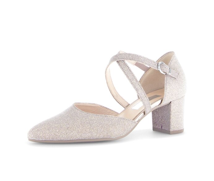 Gabor Damen  Spangenpumps Rosa - Lederimitat