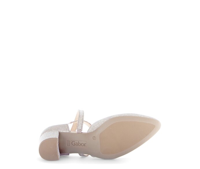 Gabor Damen  Spangenpumps Rosa - Lederimitat