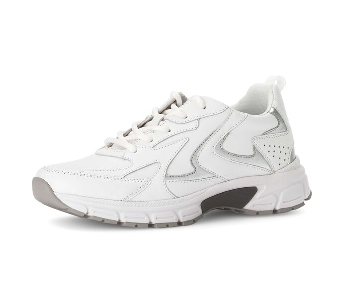 Gabor Damen  Sneaker Low Weiß - Glattleder