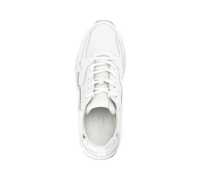 Gabor Damen  Sneaker Low Weiß - Glattleder
