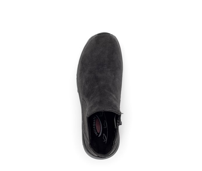 Gabor Damen  Chelsea Boot Grau - Rauleder