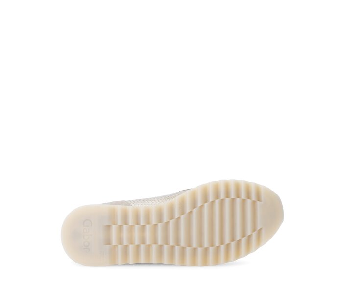 Gabor Damen  Slipper Beige - Materialmix Leder