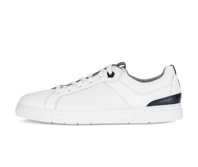 Pius Gabor Herren Sneaker Low Weiß - Glattleder