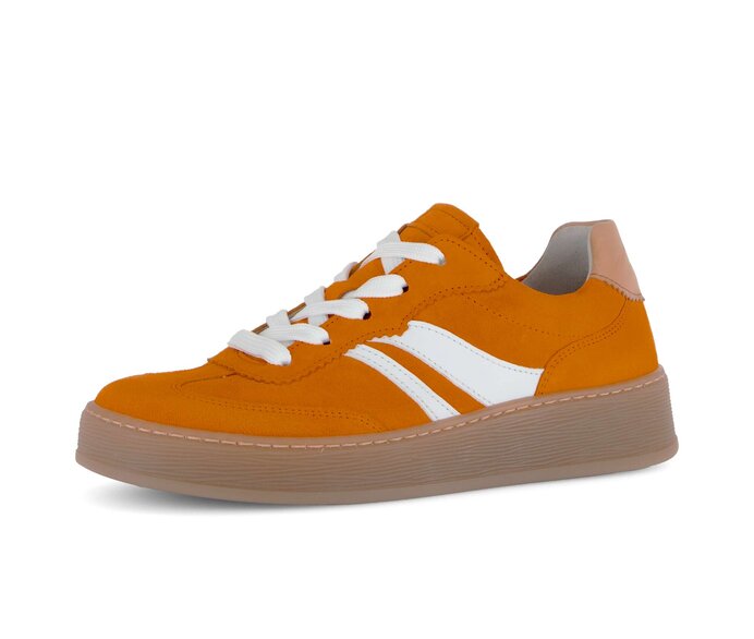 Gabor Damen  Sneaker Low Orange - Rauleder
