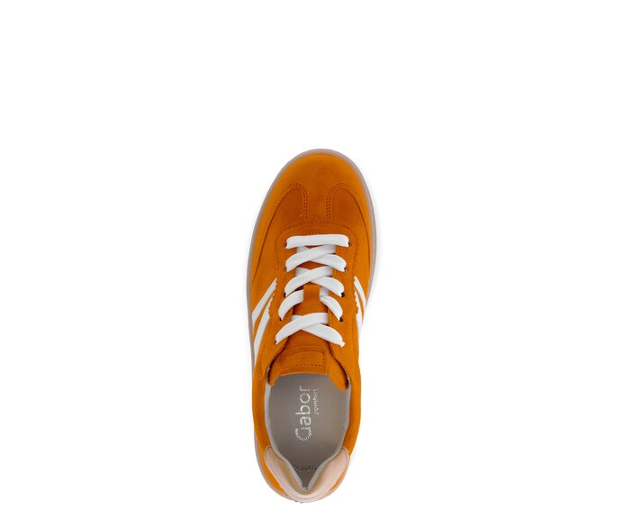 Gabor Damen  Sneaker Low Orange - Rauleder