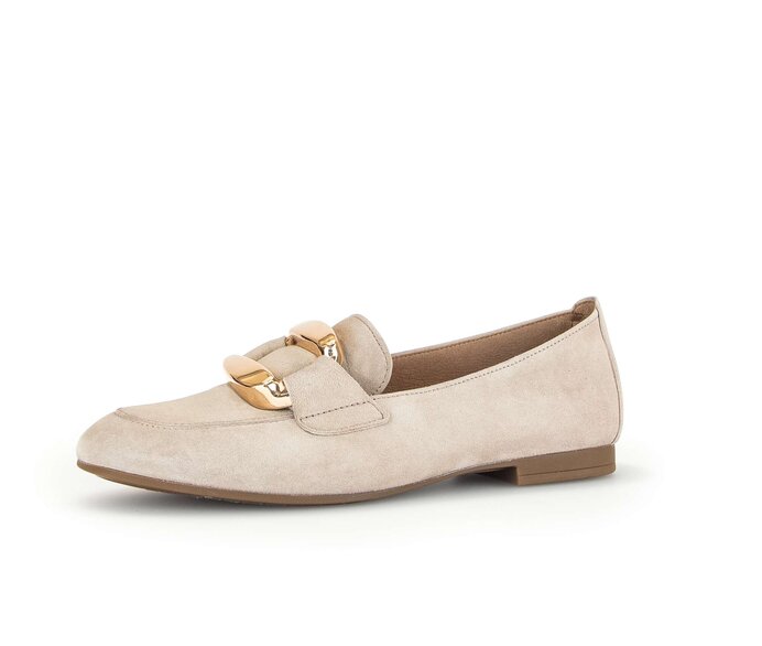 Gabor Damen  Slipper Beige - Rauleder