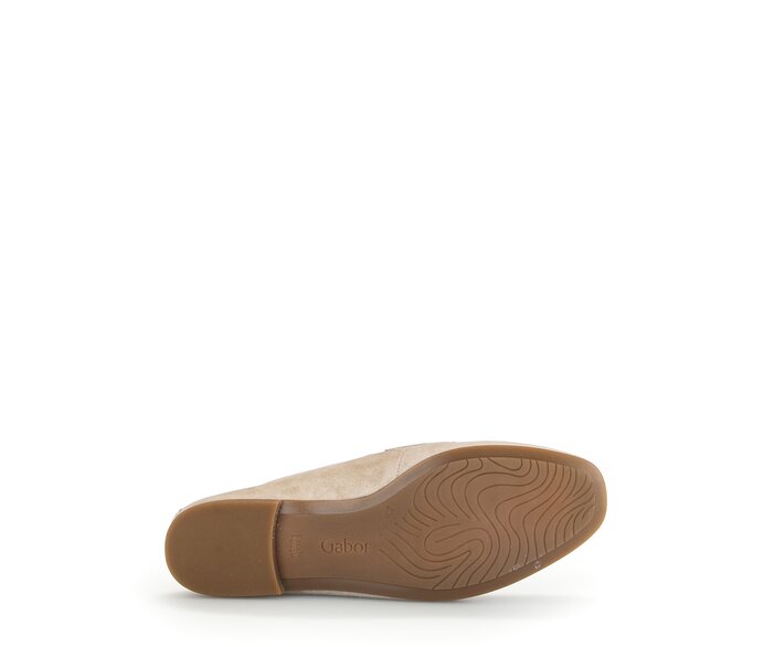 Gabor Damen  Slipper Beige - Rauleder