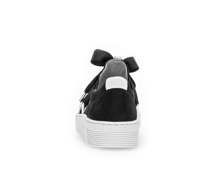 Gabor Damen  Sneaker Low Schwarz - Materialmix Leder