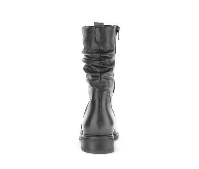 Gabor Damen  Elegante Stiefelette Schwarz - Glattleder