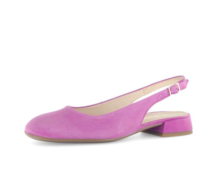 Gabor Damen  Slingpumps Lila - Rauleder