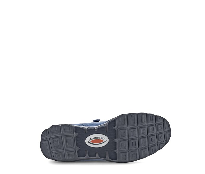 Gabor Damen  Sneaker Low Blau - Rauleder
