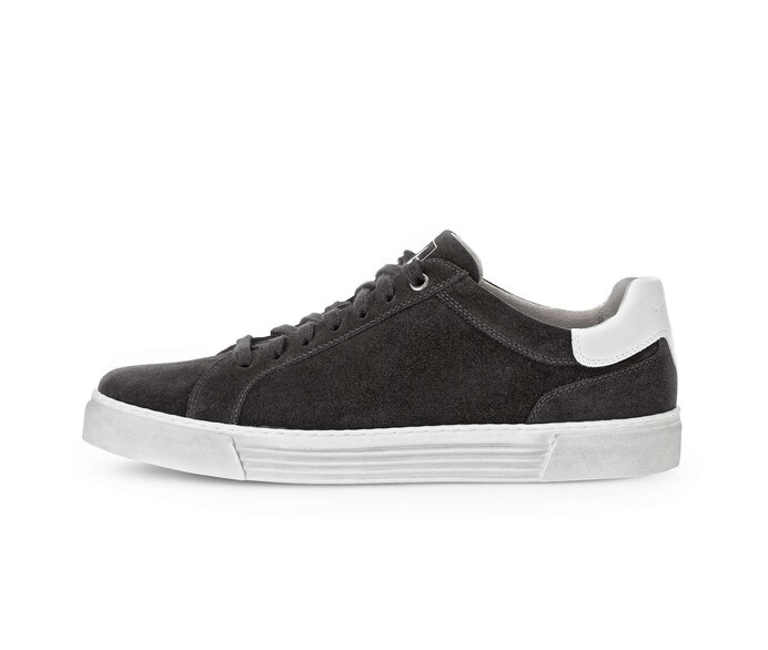 Pius Gabor Herren Sneaker Low Grau - Rauleder