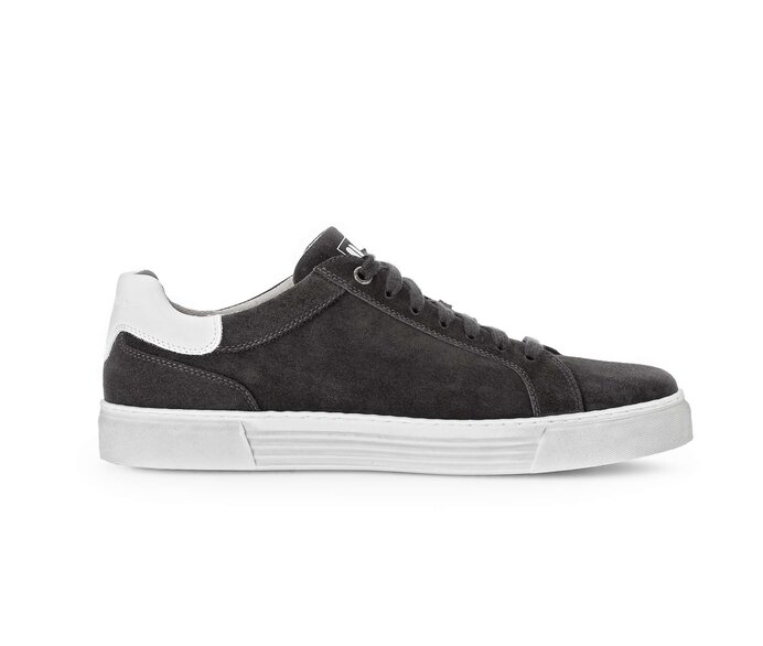 Pius Gabor Herren Sneaker Low Grau - Rauleder