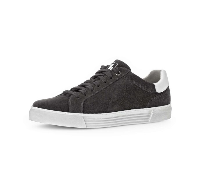 Pius Gabor Herren Sneaker Low Grau - Rauleder