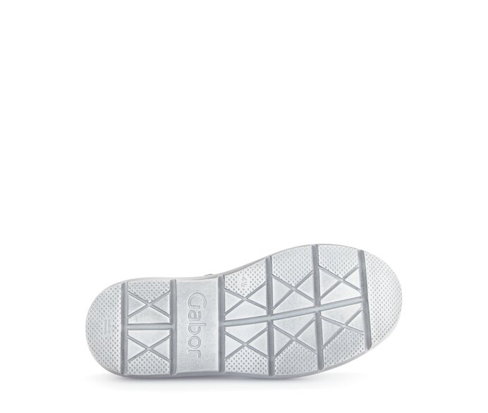 Gabor Damen  Sportliche Stiefelette Grau - Rauleder