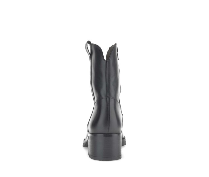 Gabor Damen  Cowboy Boots Schwarz - Glattleder