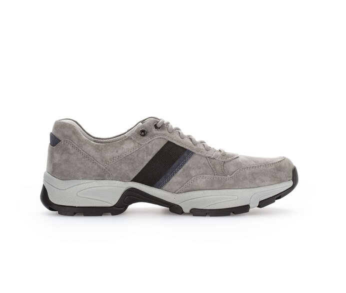 Pius Gabor Herren Sneaker Low Grau - Rauleder