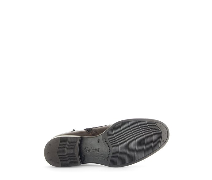 Gabor Damen  Schnürstiefelette Braun - Glattleder